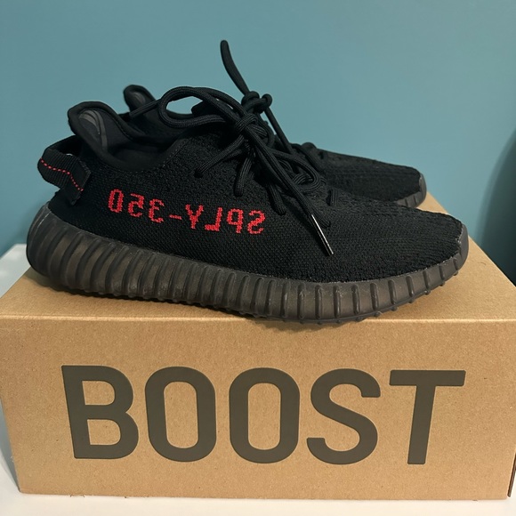 Yeezy Boost 350 V2 Bred- size 7 unisex - Picture 1 of 7